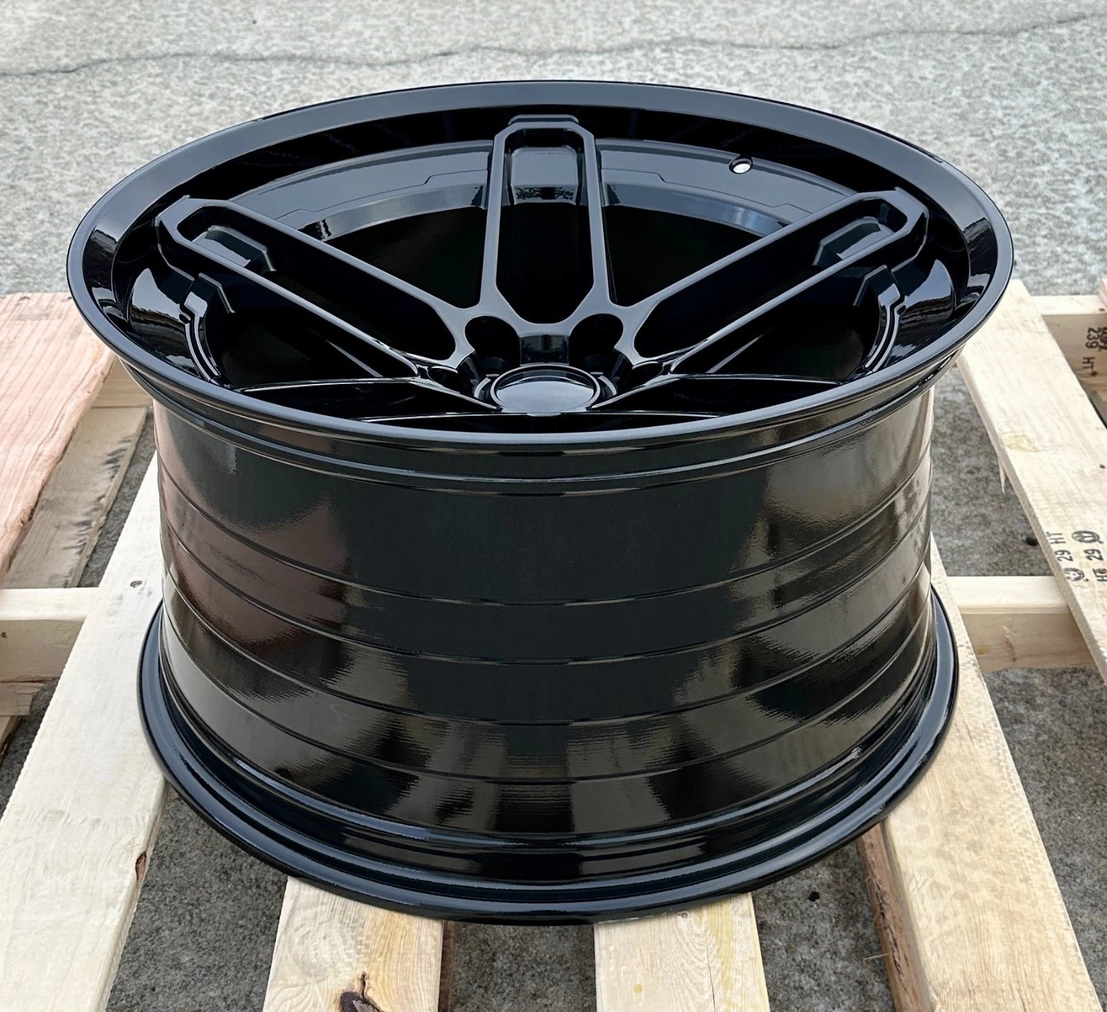 20x9.5"/20x11"  Hellcat Redeye Style Gloss Black Wheels - Fits Dodge Challenger & Charger Models (Narrow Body)