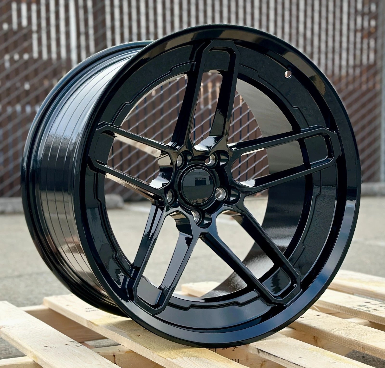 20x9.5"/20x11"  Hellcat Redeye Style Gloss Black Wheels - Fits Dodge Challenger & Charger Models (Narrow Body)